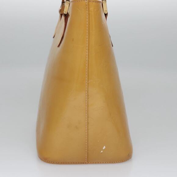 LOUIS VUITTON Monogram Vernis Houston Hand Bag Beige M91004 - Picture 4 of 13